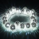 Гирлянда нить хром перламутровый с эффектом мерцания 2,8м IP20 400-003 хром/белый с эффектом мерцания — изображение 5