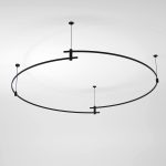 Esthetic Magnetic Шинопровод Round (черный) (1800Ø) 85218/00 — изображение 5