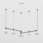 Esthetic Magnetic Трековый светильник 3W 3000K  (чёрный) 85118/01 — изображение 9