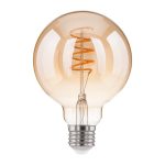 Ֆիլամենտային LED լամպ Dimmable G95 5W 2700K E27 տոնավորված BLE2747 - Image 2