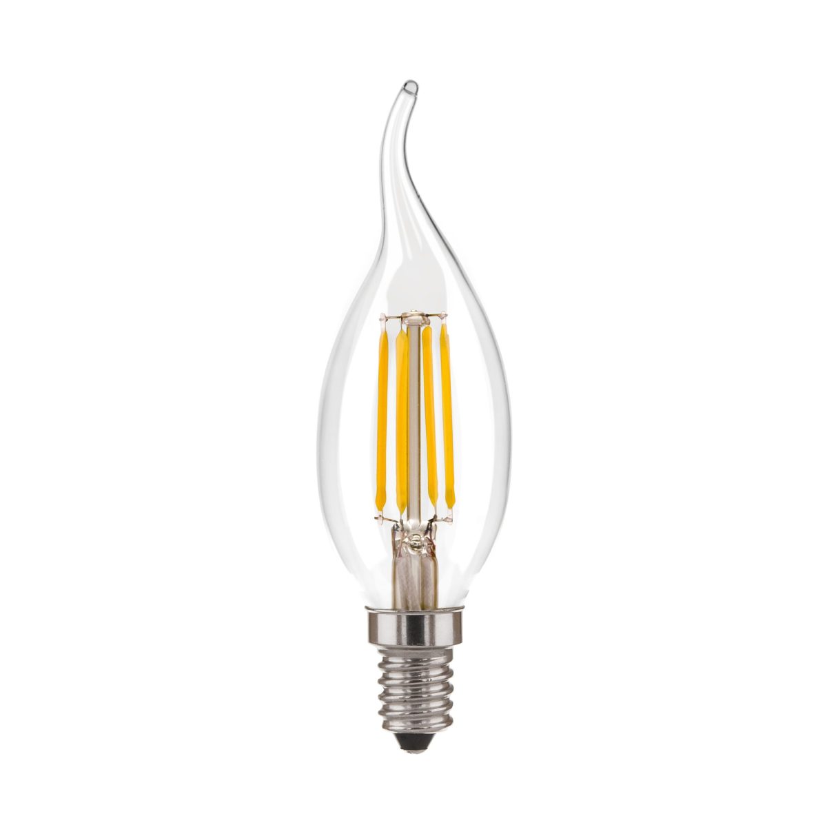 Филаментная светодиодная лампа Dimmable "Свеча на ветру" CW35 5W 4200K E14 BLE1424 — изображение 2