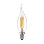 Филаментная светодиодная лампа Dimmable "Свеча на ветру" CW35 5W 4200K E14 BLE1424 — изображение 2