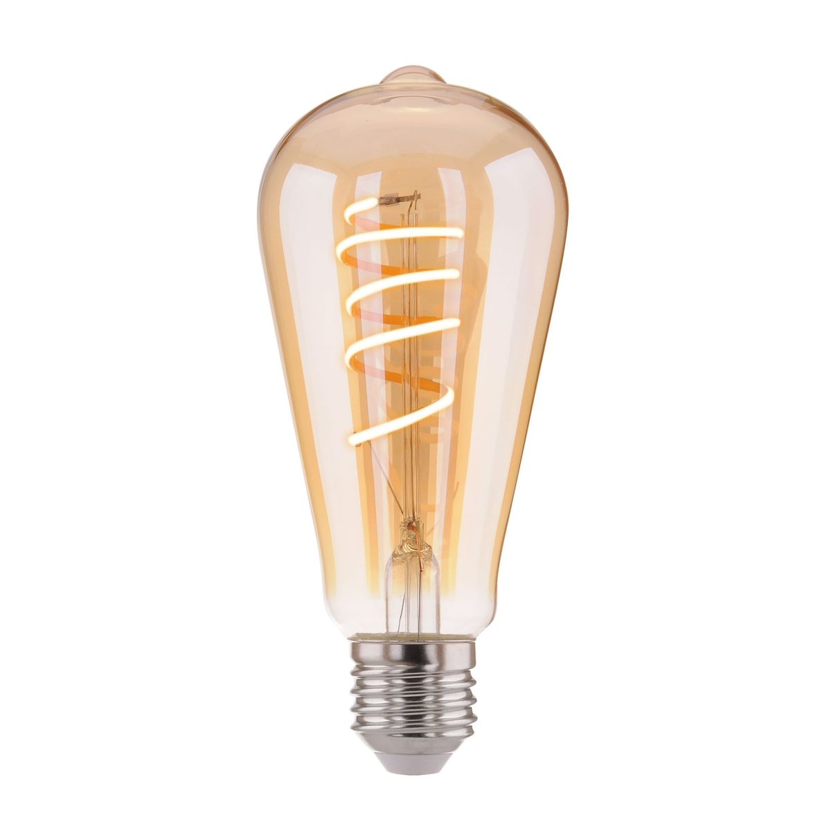 Ֆիլամենտային LED լամպ ST64 8W 3300K E27 տոնավորված BLE2717 - Image 2