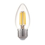 Ֆիլամենտային LED լամպ "Մոմ" C35 7W 4200K E27 (C35 թափանցիկ) BLE2736 - Image 2