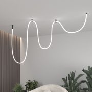 Ճկուն նեոն 336 Led 12 Վտ IP20 4200K Full light կլոր ցերեկային սպիտակ, 5 մ 24V 12W 336Led 2835 IP20