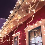 Новогодняя гирлянда бахрома белый с эффектом мерцания 3*0,6м IP65 100-101 белый с эффектом мерцания — изображение 2