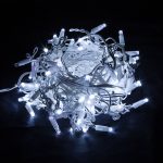 Новогодняя гирлянда бахрома белый с эффектом мерцания 3*0,6м IP65 100-101 белый с эффектом мерцания — изображение 6