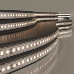 Лента светодиодная для бани/сауны 120Led 8W IP68 3000K теплый белый, 5 м 2835 24V 120Led 8W IP68