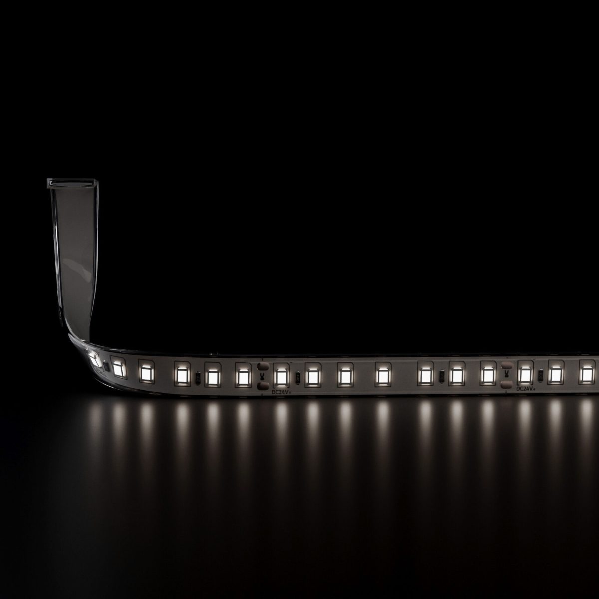 LED ժապավեն բաղնիքի/սաունայի համար 120Led 8W IP68 4000K ցերեկային սպիտակ, 5 մ 2835 24V 120Led 8W IP68 - Image 2