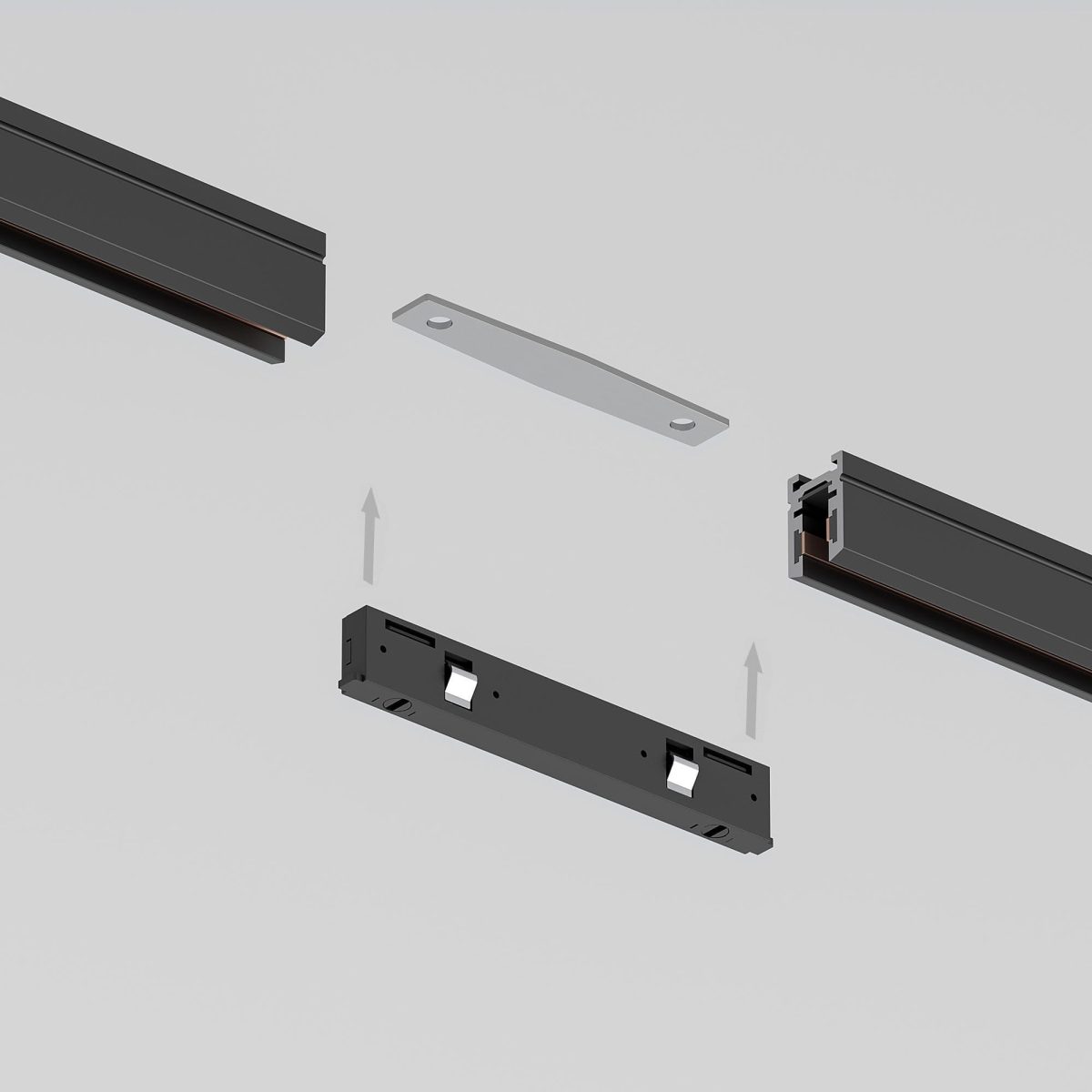 Mini Magnetic Прямой коннектор (черный) 95131/00 — изображение 3