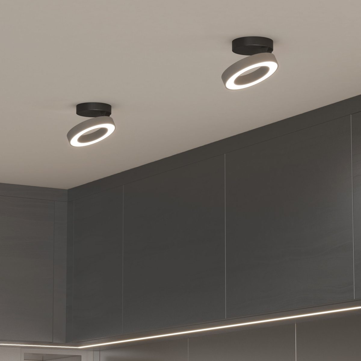 Spila серебро 12W 4200К (25105/LED) — изображение 2