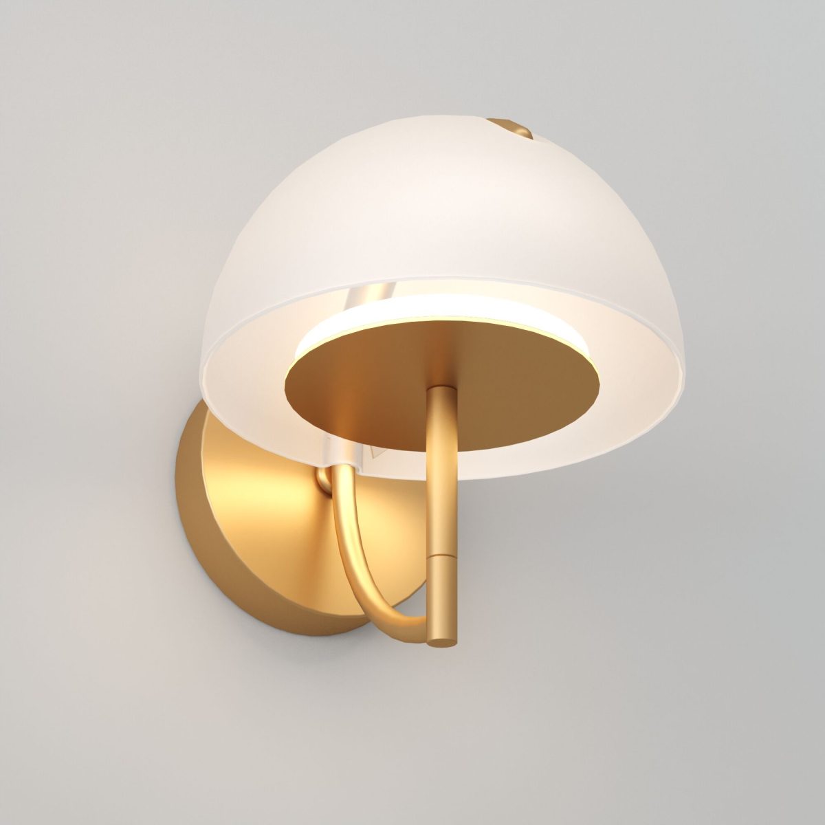 Настенный светодиодный светильник 50083/1 LED золото — изображение 3