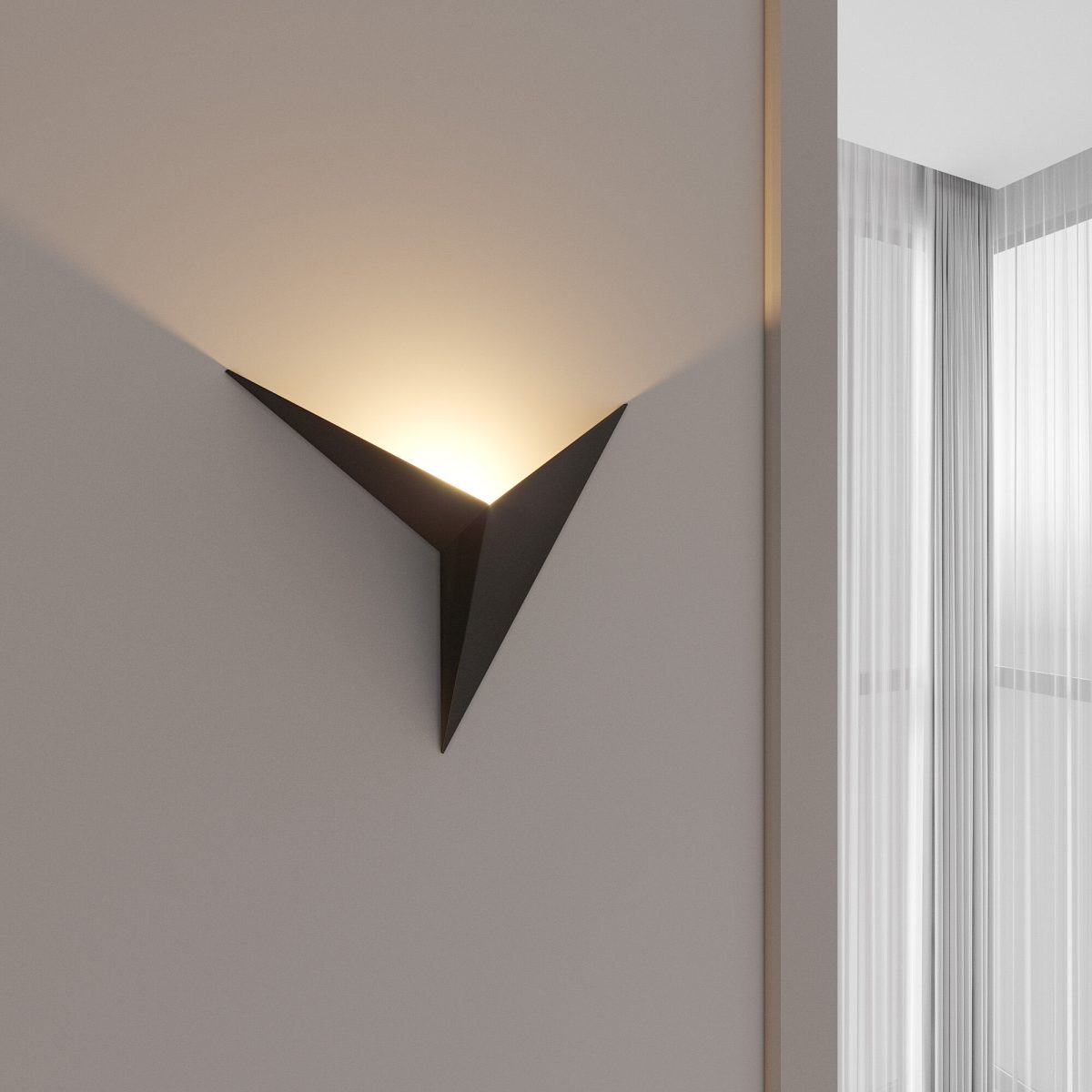 Parete LED սև (MRL LED 3W 1008 IP20) - Image 3