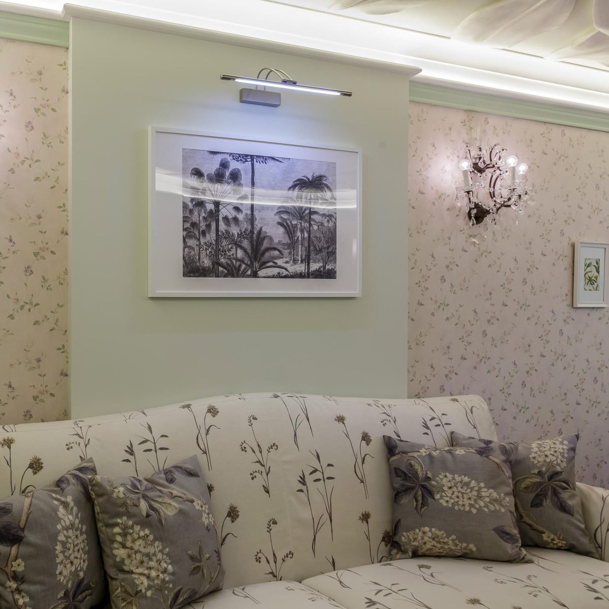 Simple LED никель (MRL LED 10W 1011 IP20) — изображение 3