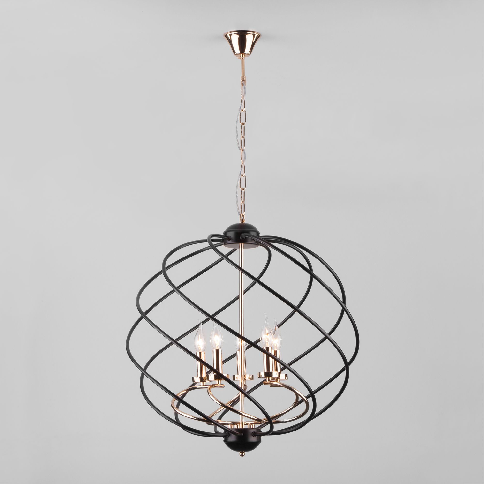 podvesnaya-lyustra-v-stile-loft-60105-5-chernyy-a045704-0001.jpg Подвесная люстра в стиле лофт 60105/5 черный — изображение 1
