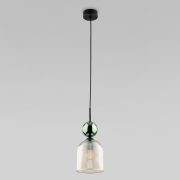 Подвесной светильник со стеклянным плафоном 11146  Sophia Green Cognac