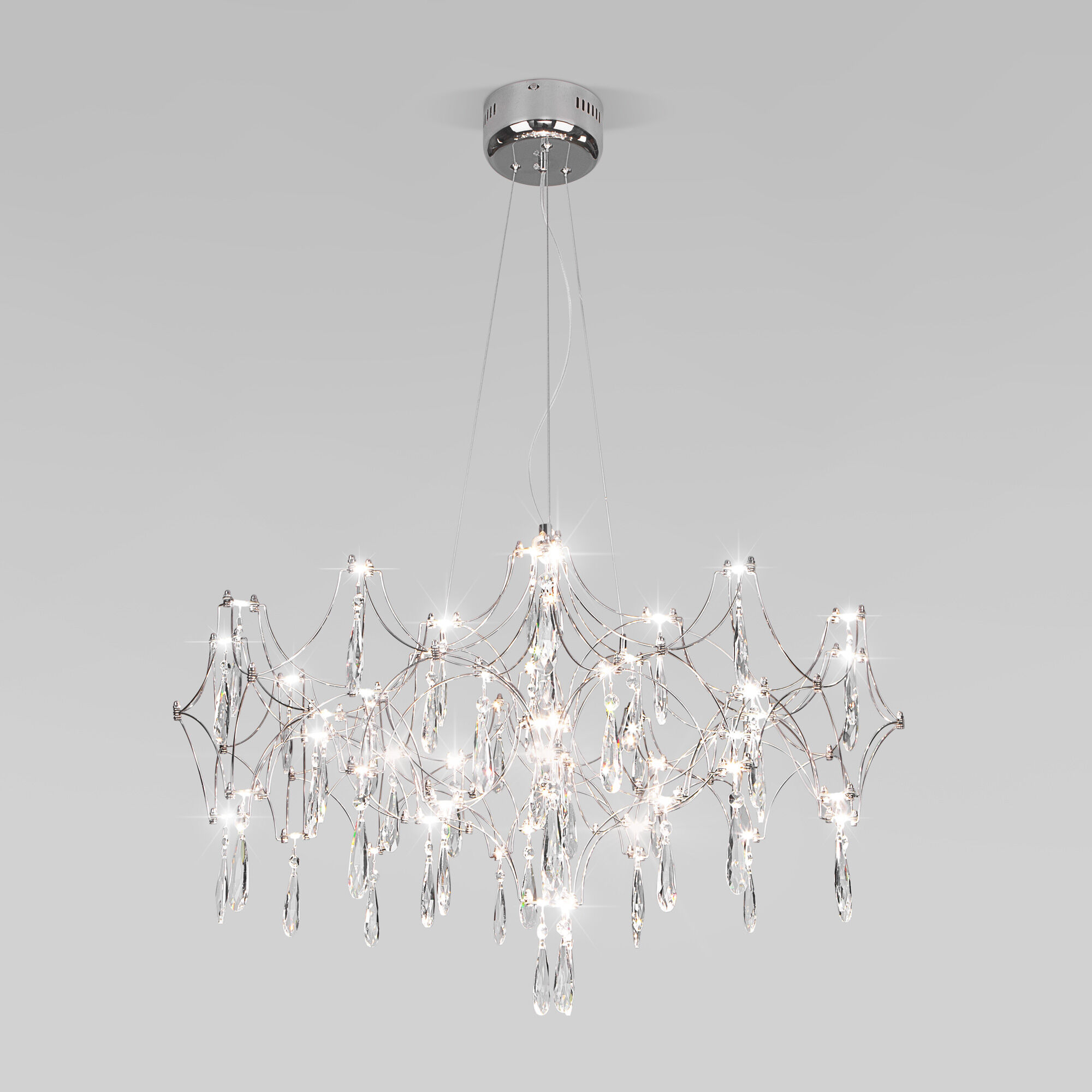 podvesnoy-svetodiodnyy-svetilnik-s-figurnym-khrustalem-443-1-a069357-0002.jpg Կախովի LED լուսատու ս ֆիգուռնըմ խռուստալեմ 443/1 - Image 1