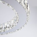 LED ջահ բյուրեղապակով 90023/1 քրոմ - Image 2
