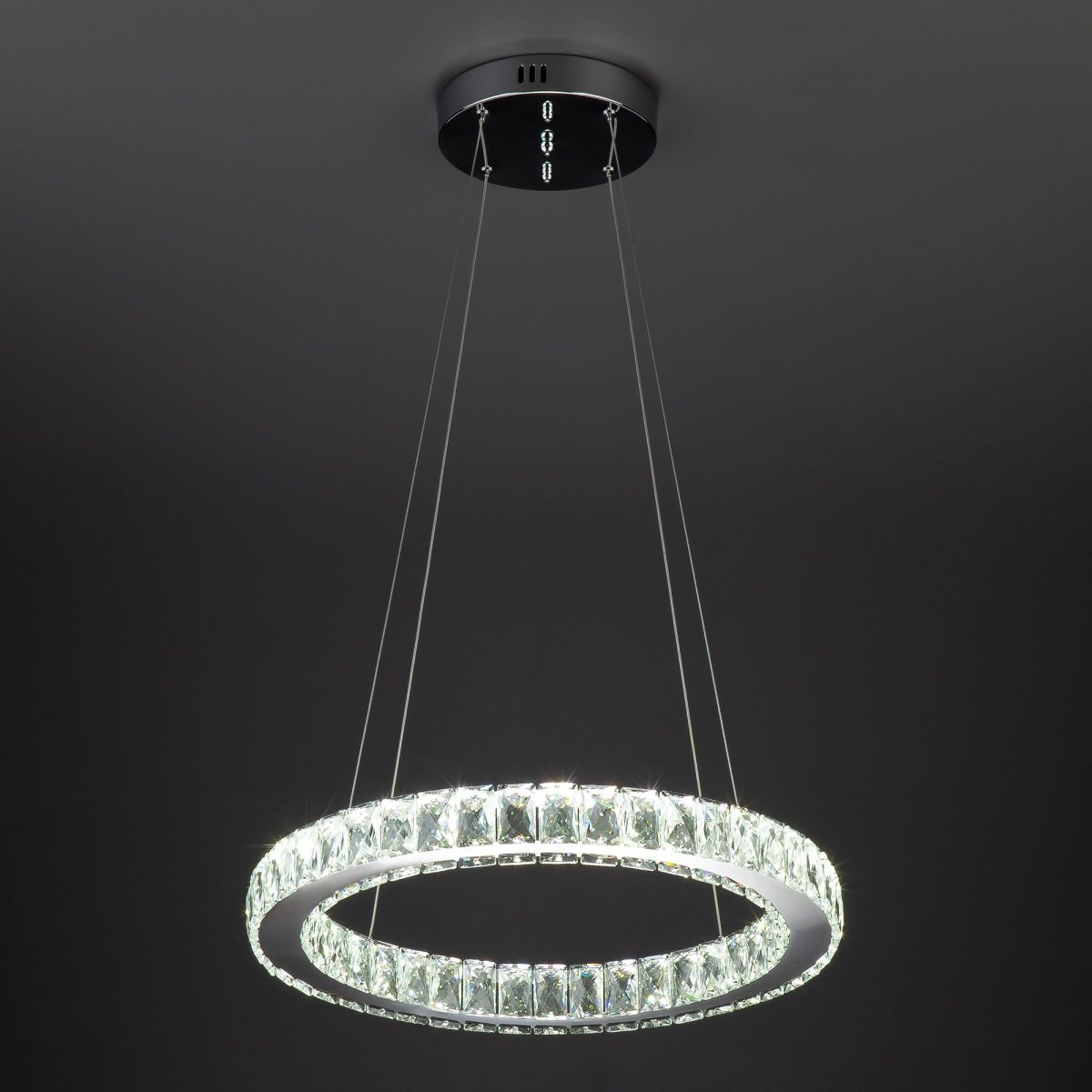 LED ջահ բյուրեղապակով 90023/1 քրոմ - Image 5