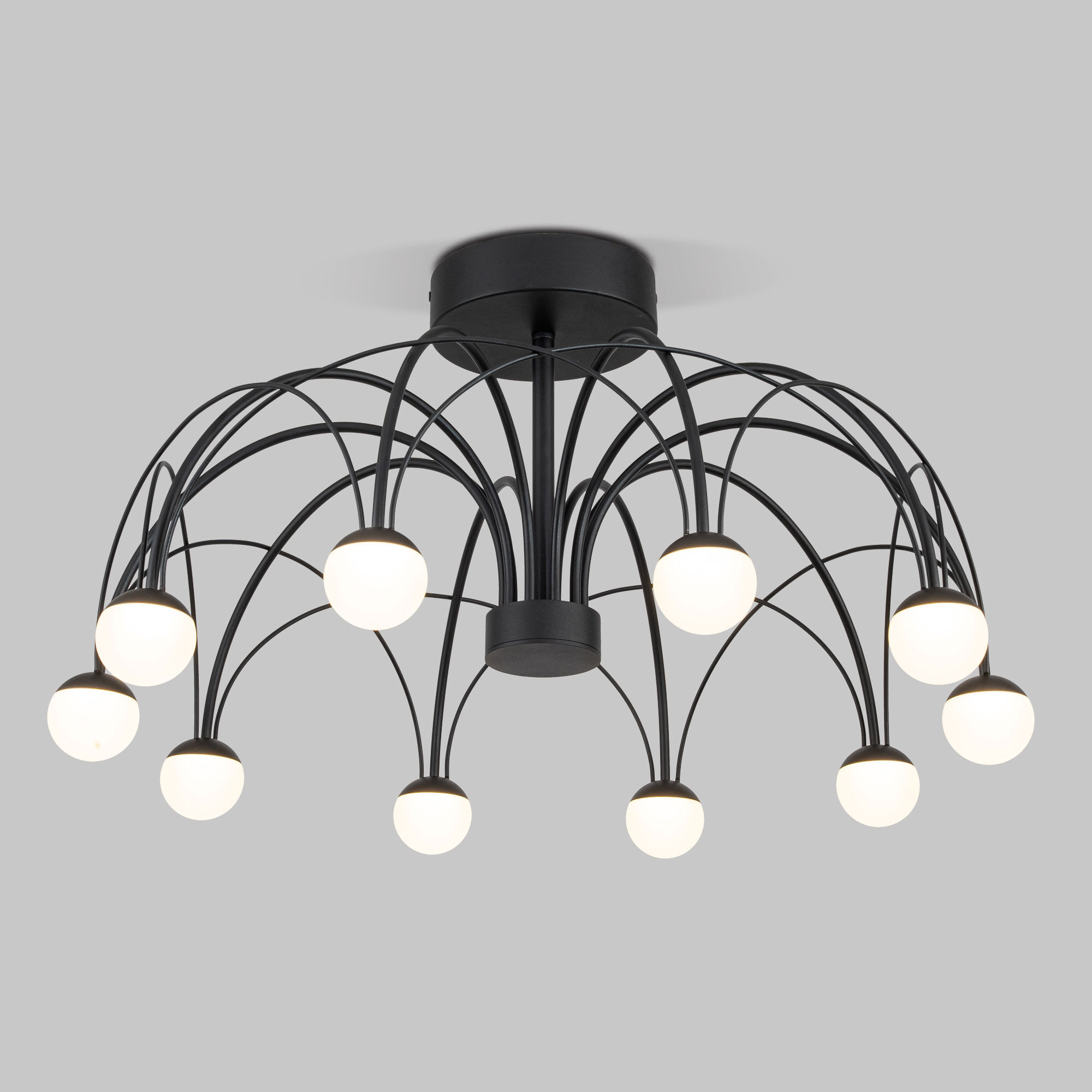 potolochnyy-svetodiodnyy-svetilnik-90035-10-led-chernyy-a069307-0001-1.jpg Առաստաղային LED լուսատու Ragno 90035/10 LED սև - Image 1