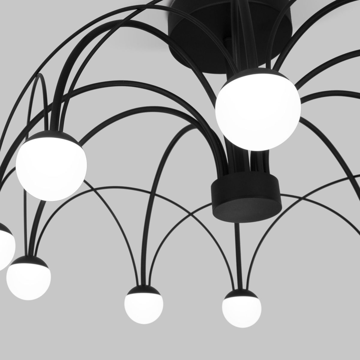 Առաստաղային LED լուսատու Ragno 90035/10 LED սև - Image 2