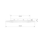 Առաստաղային LED լուսատու կտորե ցրիչով 101003 LED - Image 5
