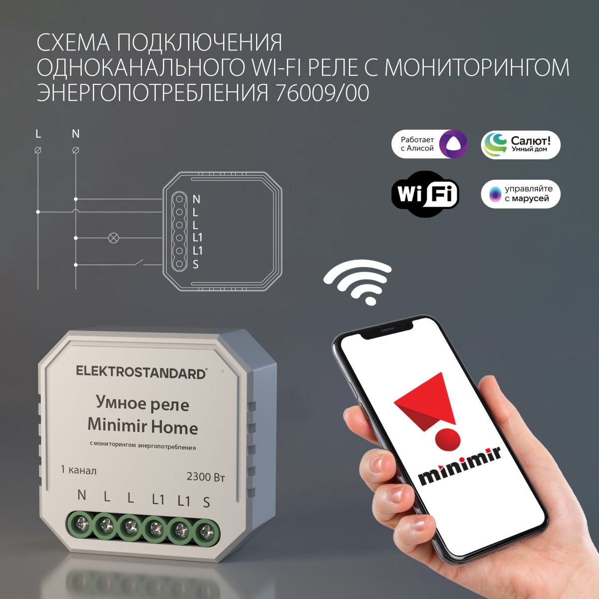 76009/00 խելացի տան ռելե՝ էներգասզույգման մոնիթորինգով - Image 2