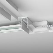 Slim Magnetic Коннектор угловой для встраиваемого шинопровода под ГКЛ 9,5мм (белый) 85214/00