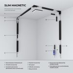 Slim Magnetic Прямой коннектор и планка (1 шт.) 85096/00 — изображение 6