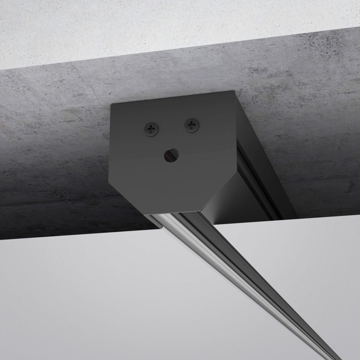 Slim Magnetic Шинопровод в натяжной потолок с декоративными вставками (черный) (2м) 85204/00 — изображение 3