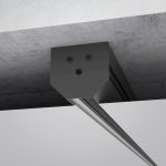 Slim Magnetic Шинопровод в натяжной потолок с декоративными вставками (черный) (2м) 85204/00 — изображение 3