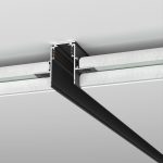 Slim Magnetic Шинопровод встраиваемый под ГКЛ 12,5мм (черный) (2м) 85207/00