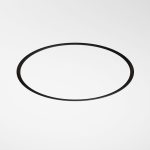 Slim Magnetic Ներկառուցվող շինատար (սև) (⌀ 800մմ) 85158/00