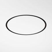 Slim Magnetic Шинопровод встраиваемый (черный) (⌀ 800мм) 85158/00