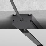 Slim Magnetic Խցաններ ձգվող առաստաղի շինատարի համար 85204/00 (սև) (2 հատ) 85206/00 - Image 2