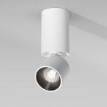 25106/LED 8W 4000K սպիտակ/սև