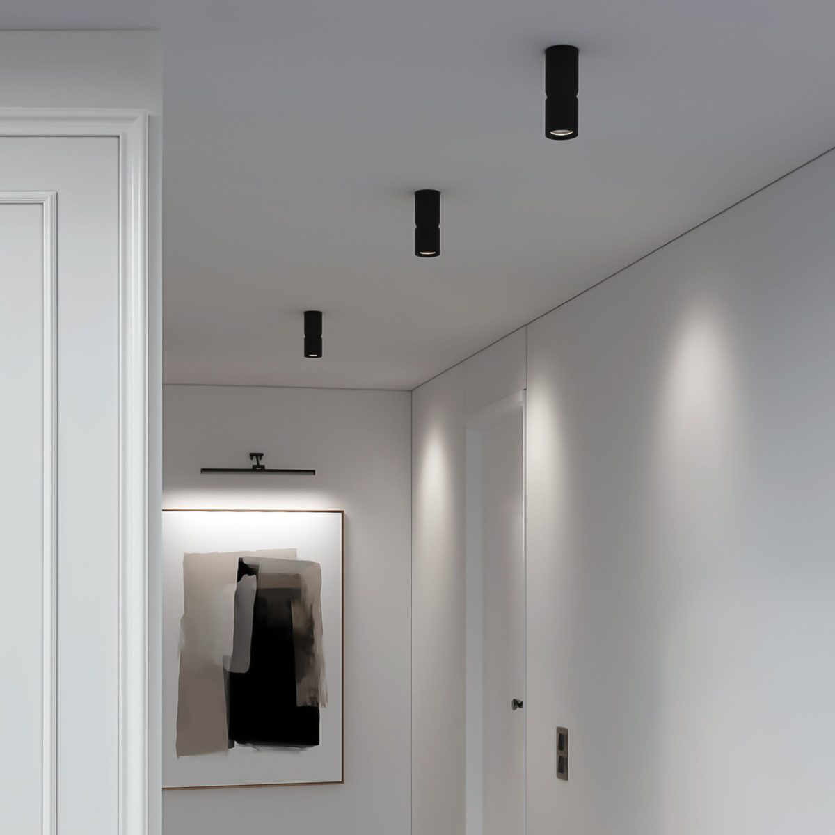 25048/LED 12W 4000K սև - Image 2