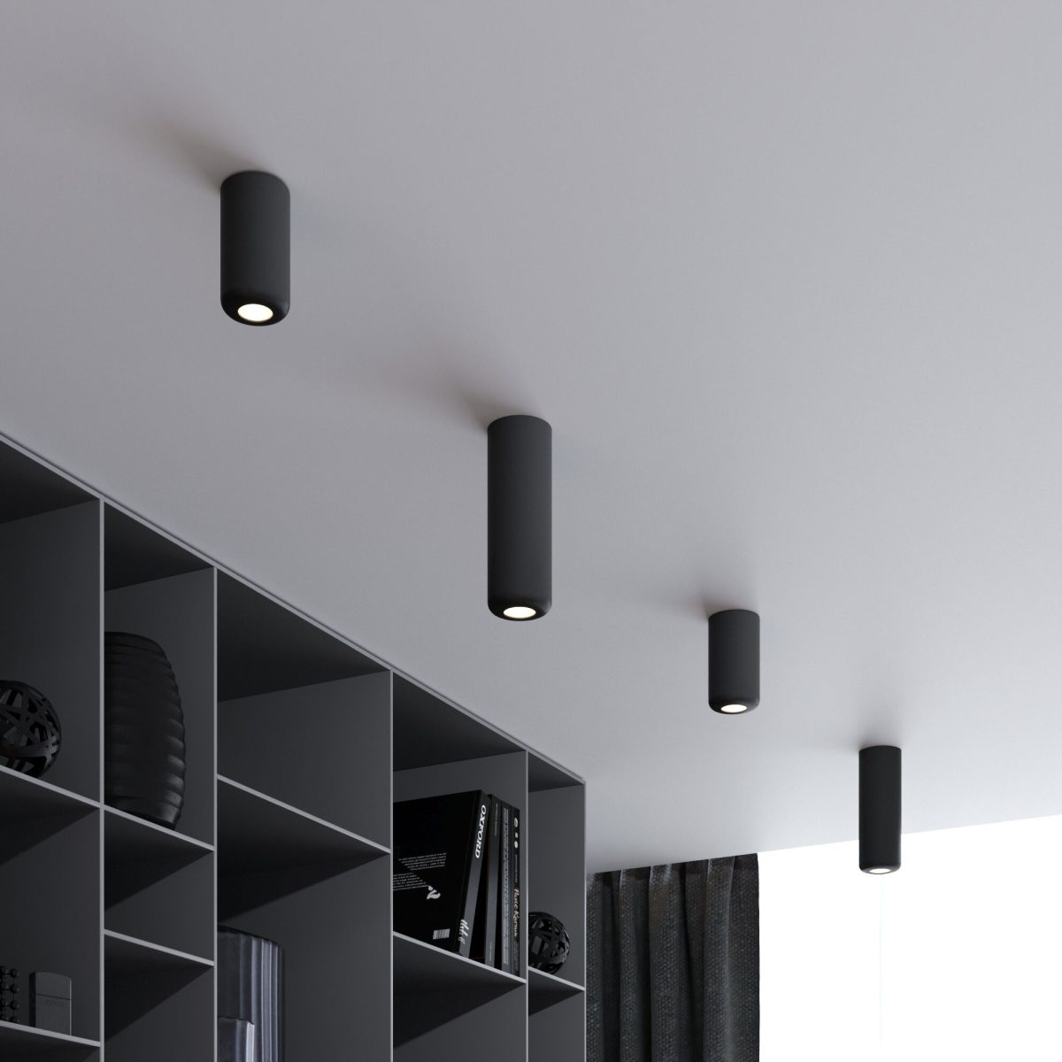 25044/LED 10W 4000K սև - Image 3
