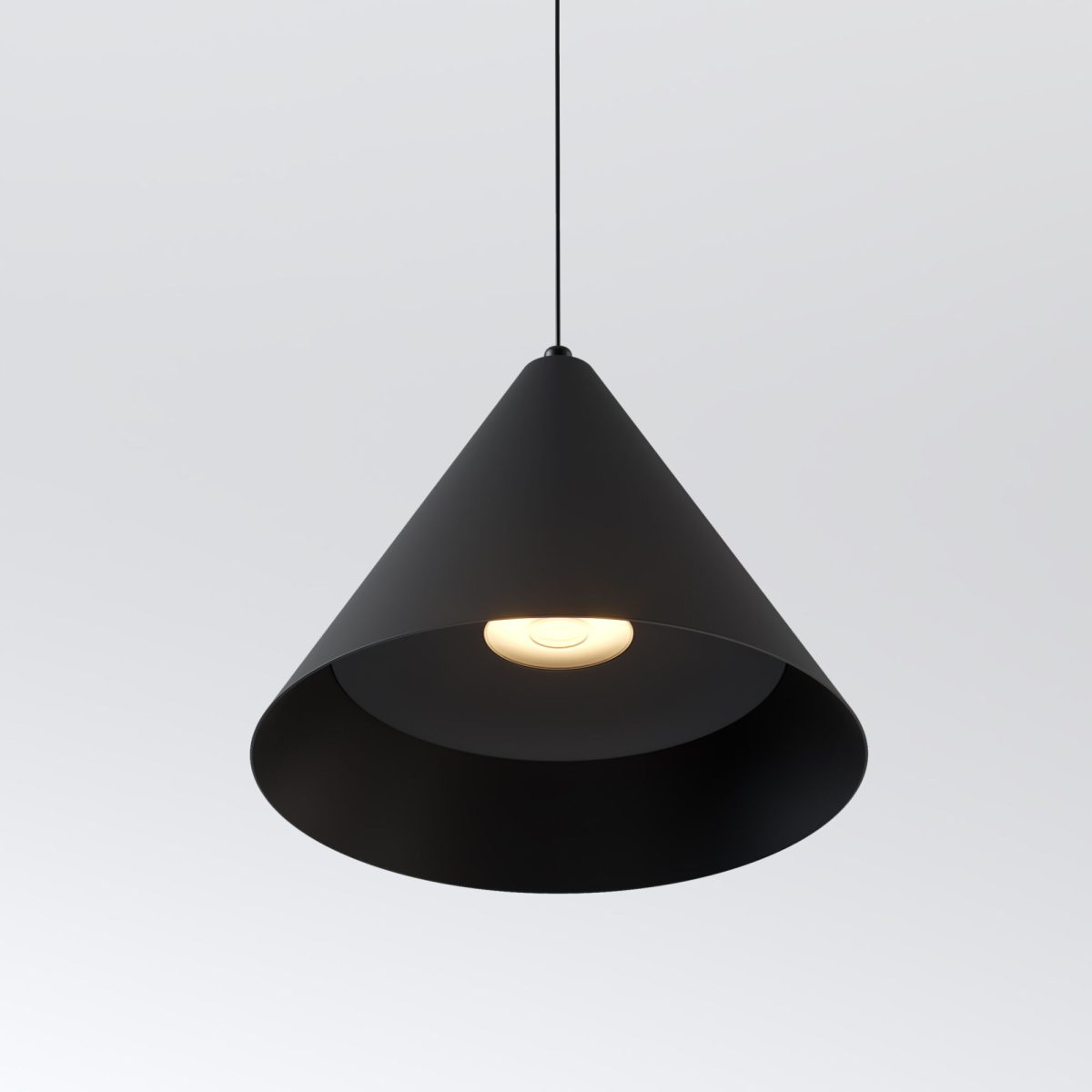 Կախովի LED լուսատու Conus 16W 4000K սև 50316 LED - Image 3