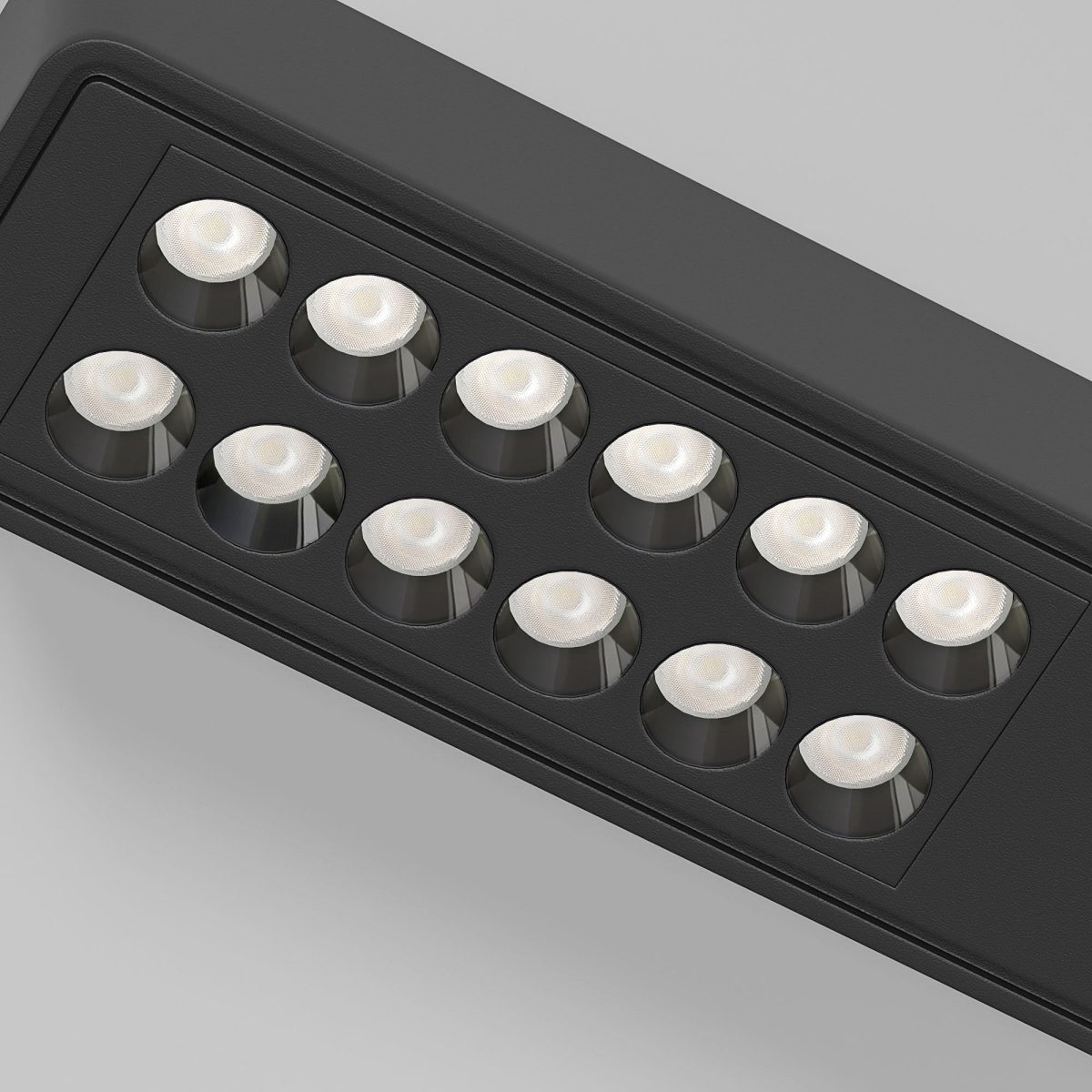 25115/LED 16W 4000K սև - Image 2