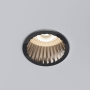 15274/LED 12W 3000K черный жемчуг IP44