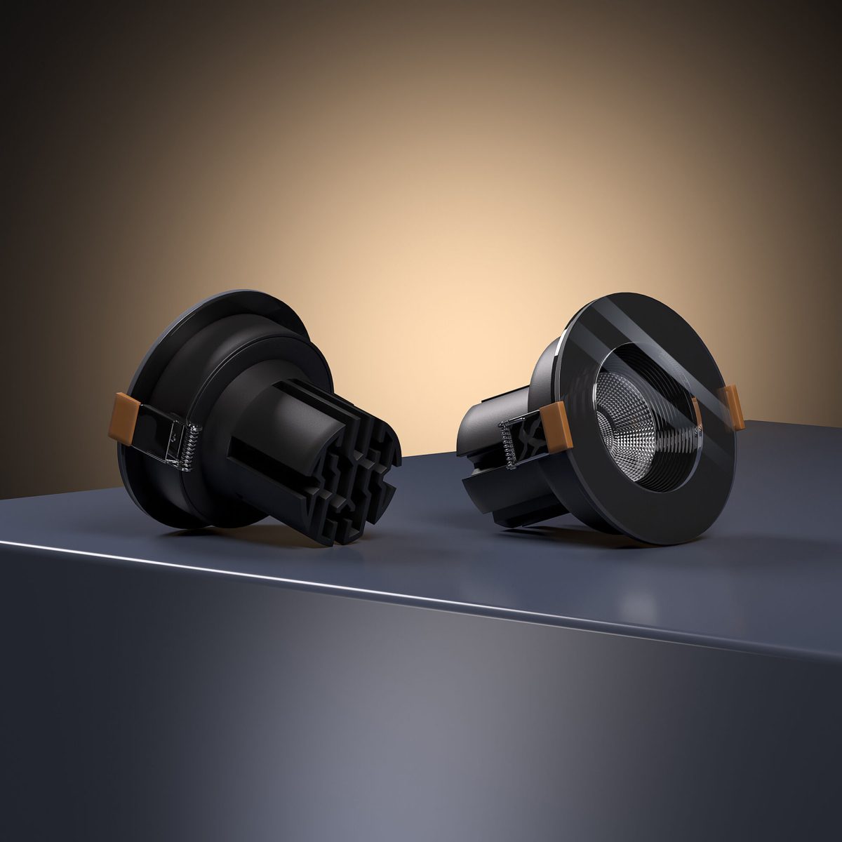 25096/LED 7W 3000 սև - Image 3