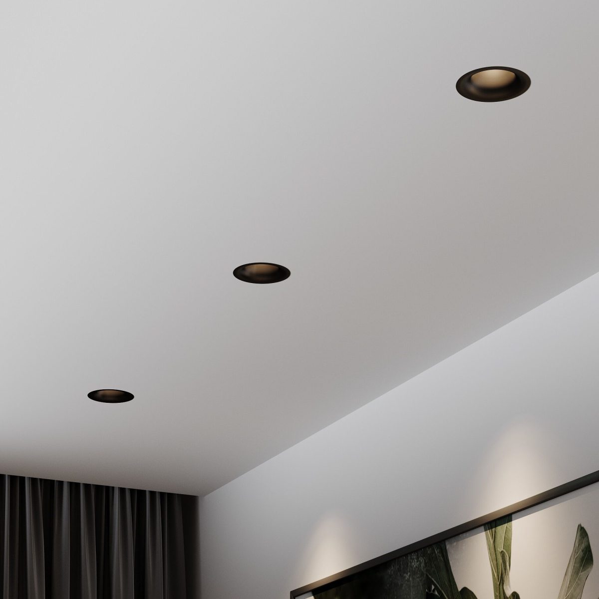 25070/LED 15W 4000K սև - Image 4