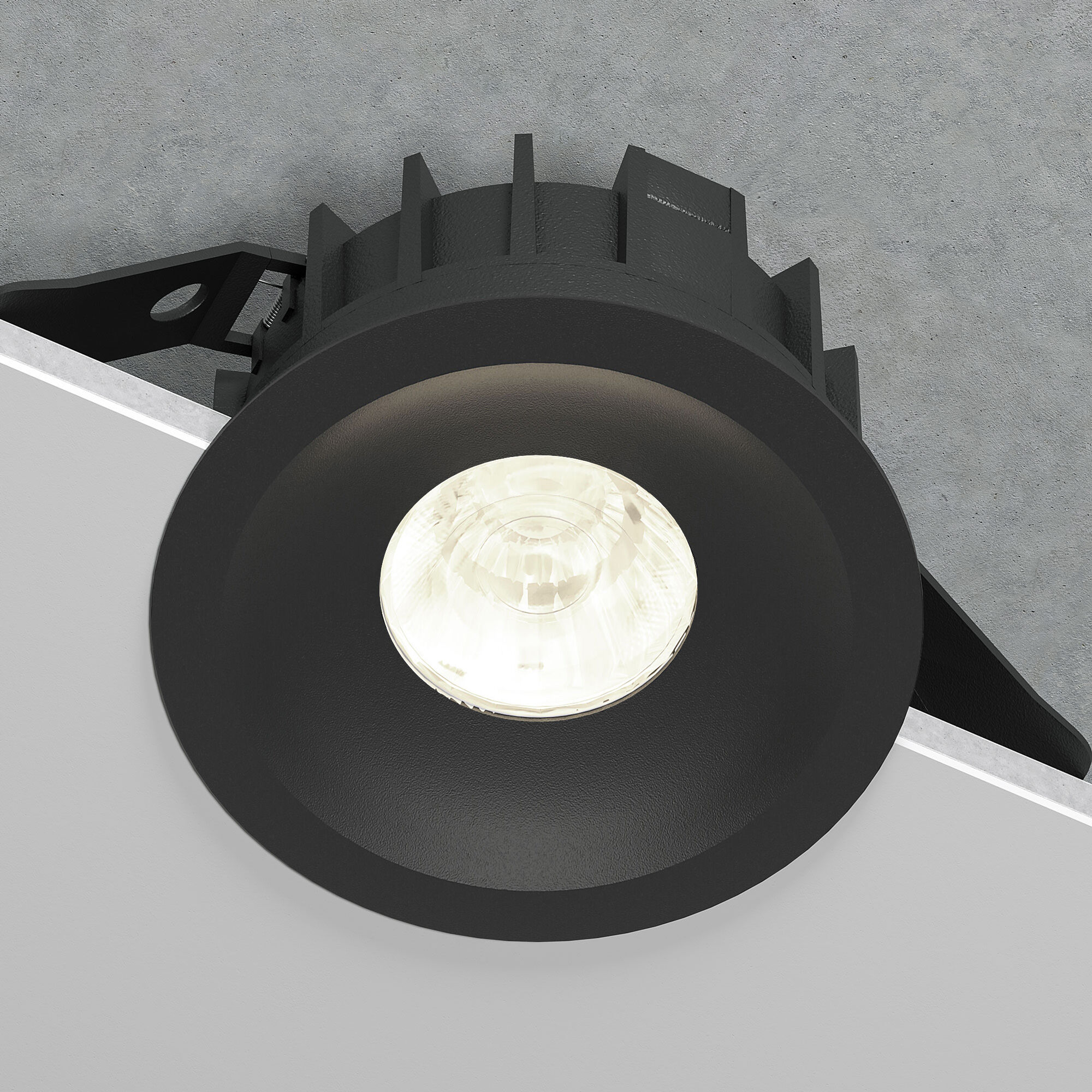 svetilnik-vstraivaemyy-svetodiodnyy-combi-20w-4000k-chernyy-25069-led-a069008_0001.jpg 25069/LED 20W 4000K սև - Image 1