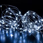 LED լուսաշղթա-թել "Ցող" սպիտակ 10մ IP20 400-008 սպիտակ - Image 4