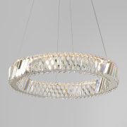 LED բյուրեղապակյա ջահ 101004 LED նիկել բյուրեղապակի Strotskis
