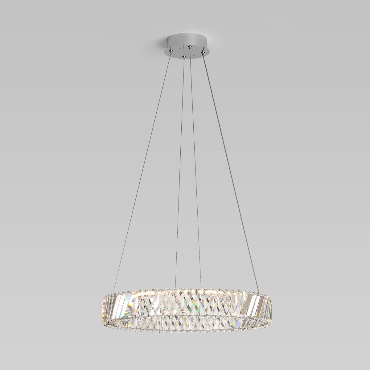 LED բյուրեղապակյա ջահ 101004 LED նիկել բյուրեղապակի Strotskis - Image 2