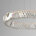 LED բյուրեղապակյա ջահ 101004 LED նիկել բյուրեղապակի Strotskis - Image 3