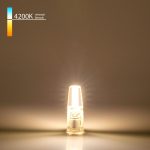 LED լամպ JC 3W 12 Վ 360° 4200K G4 BLG412