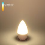 LED լամպ "Մոմ" C37 6W 4200K E27 BLE2737
